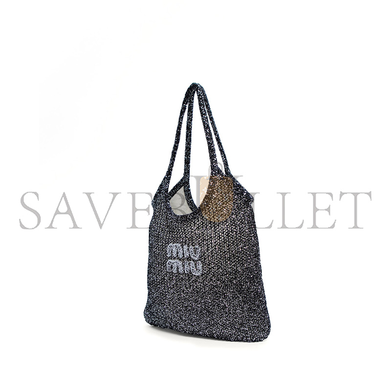 MIU MIU SEQUIN MESH IVY TOTE 5BG231 (40*35cm)